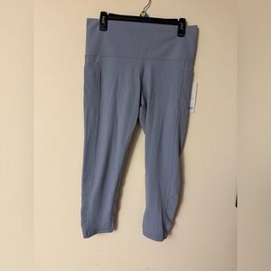 Athleta NWT Leggings  Stash Pocket II Cinch 7/8 Tight, Shadow Blue, size 1X